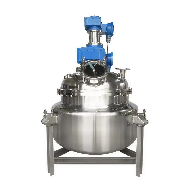 200 500L 304 steam heated double mixing tank for paste jam