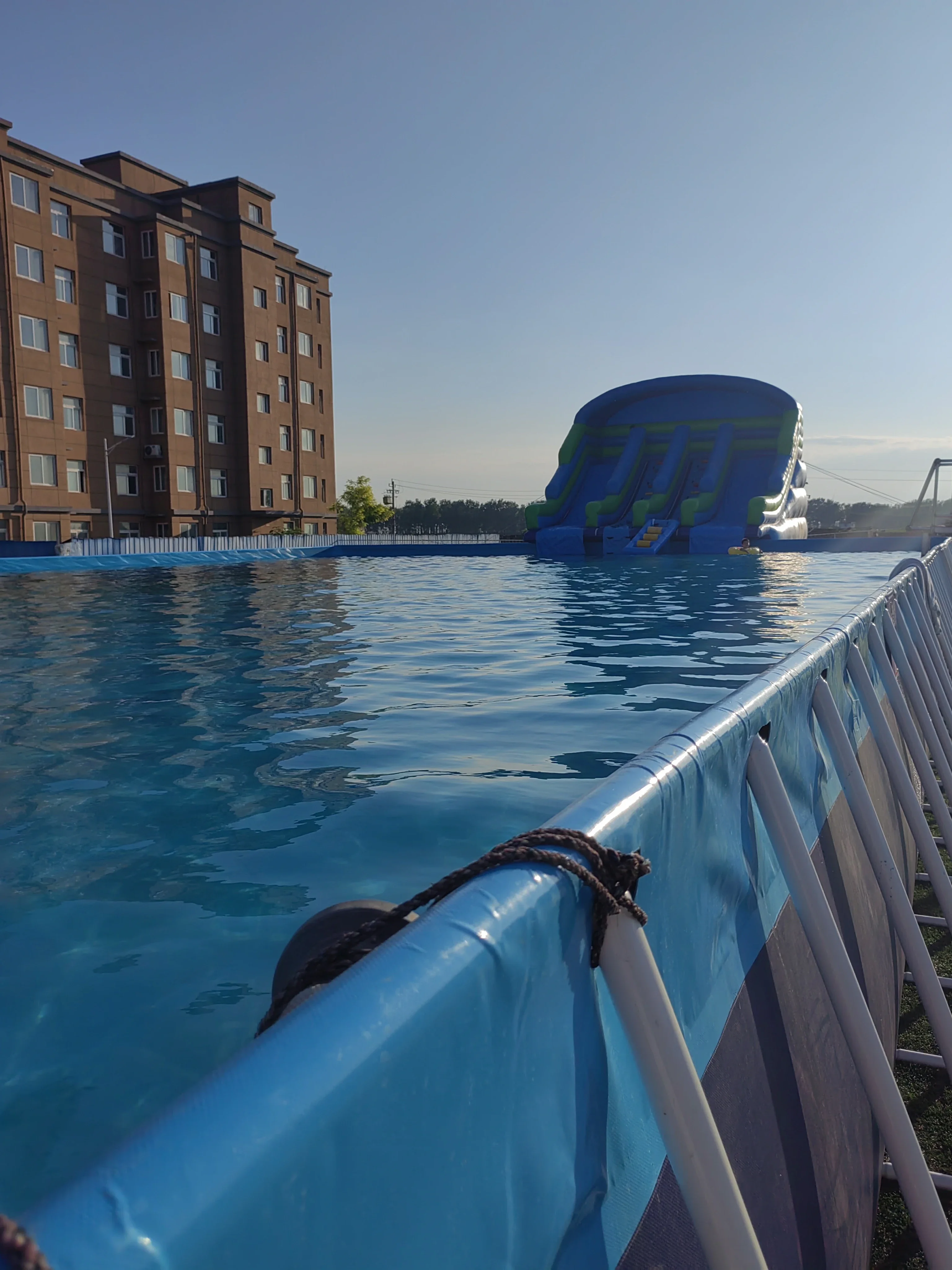 Newly Upgraded High-quality Portable Above-ground Swimming Pools, Suitable For Metal-framed Swimming Pools, Square Swimming Pool