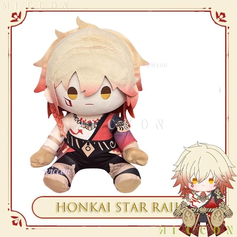 

Halloween Costumes Honkai Star Rail Phainon Mydei 40cm Cotton Sitting Phainon Keychain Trendy Adult Women disfraz 2069