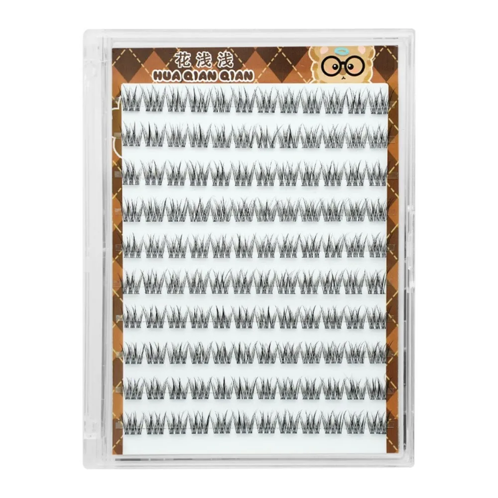 Cílios postiços fofos, faça você mesmo, cola de longa duração, sem cola, ferramentas de maquiagem reutilizáveis, adesivos, cílios postiços, cosplay