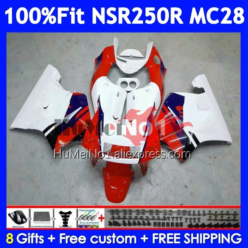 Injection For HONDA NSR250R MC28 1994 1995 1996 1997 1999 16No.10 NSR 250 White red 250R NSR250 R 94 95 96 97 98 99 Fairings