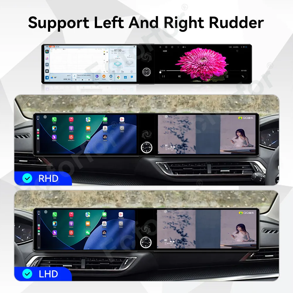 Android 13 Carplay Dual 12.3