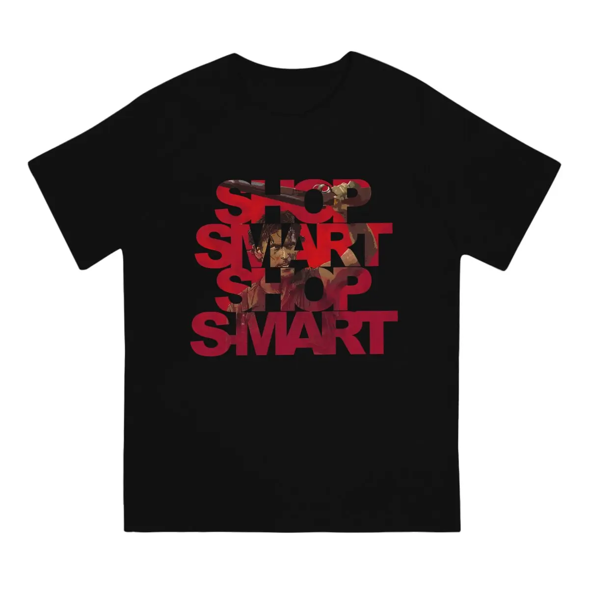 The Evil Dead Shop Smart Shop S Mart T Shirt Grunge Men's Tees Summer Clothing Harajuku O-Neck TShirt