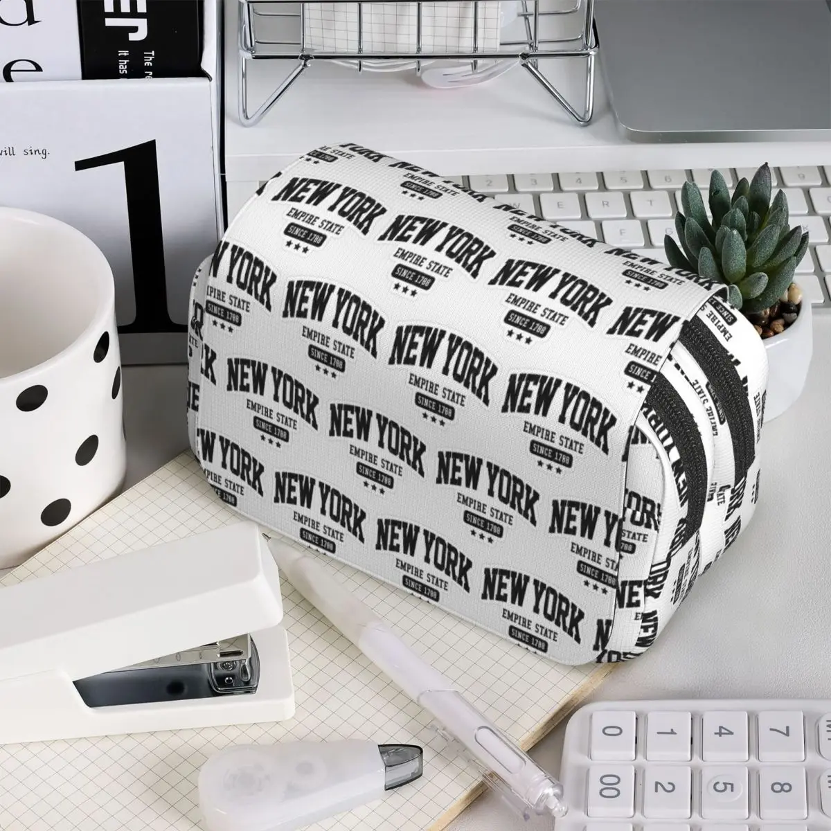 Brooklyn New York Federmäppchen für Jungen und Mädchen, Geschenke, Stiftbox, Bleistiftbeutel, Schreibwaren, Stifthalter, Tasche