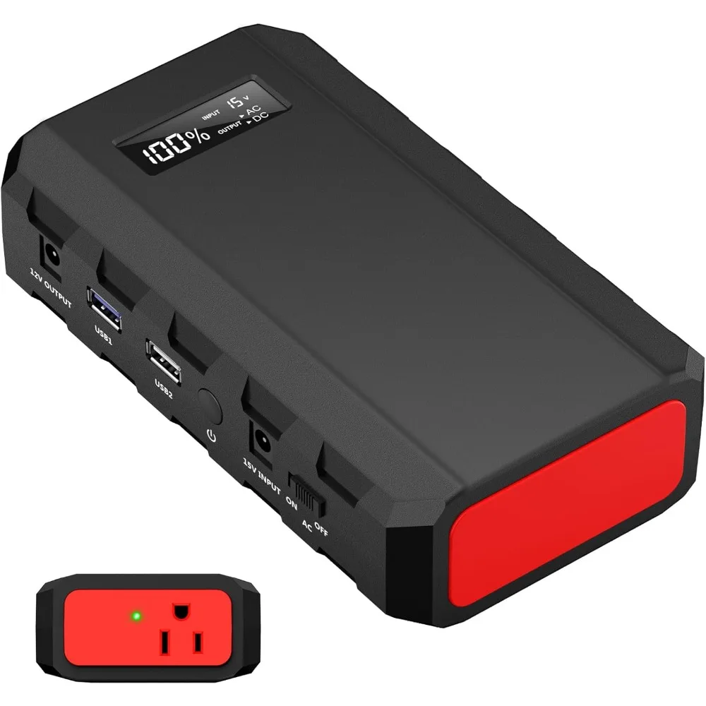 

Portable 24000mAh Solar-Powered Lithium Battery Generator with 110V/65W AC Output for Outdoor Adventures