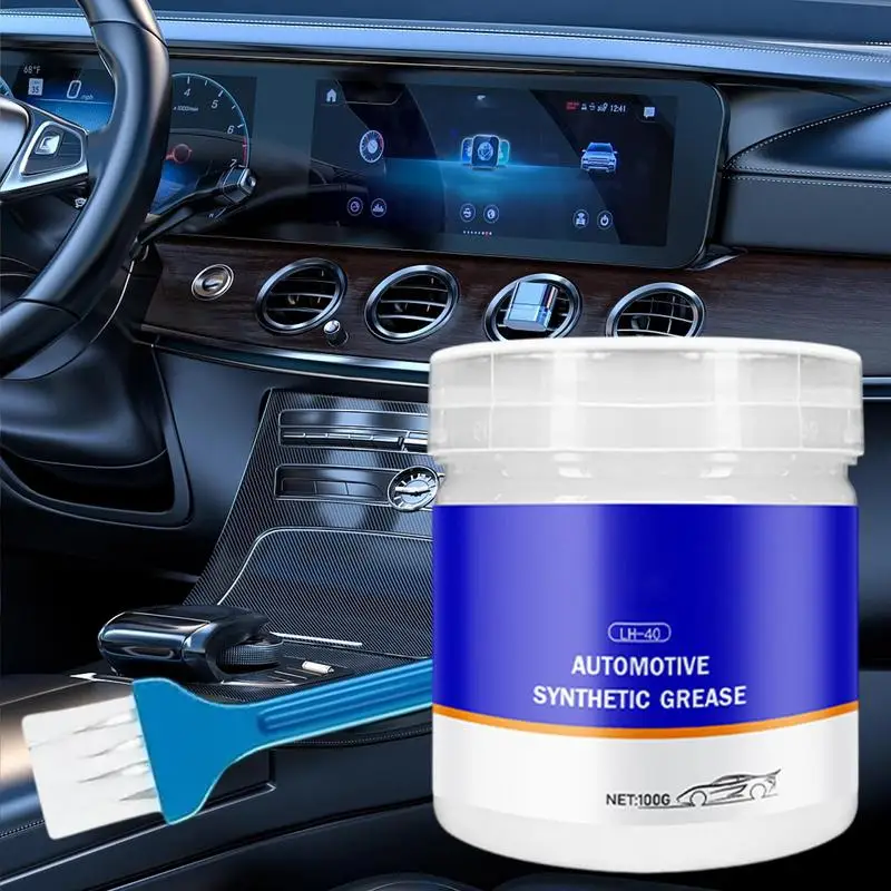 

100g Car Sunroof Track Lubricating Grease Door Abnormal Noise Antirust Oil Grease Plastic Keyboard Gear Oil Grease Waterproof