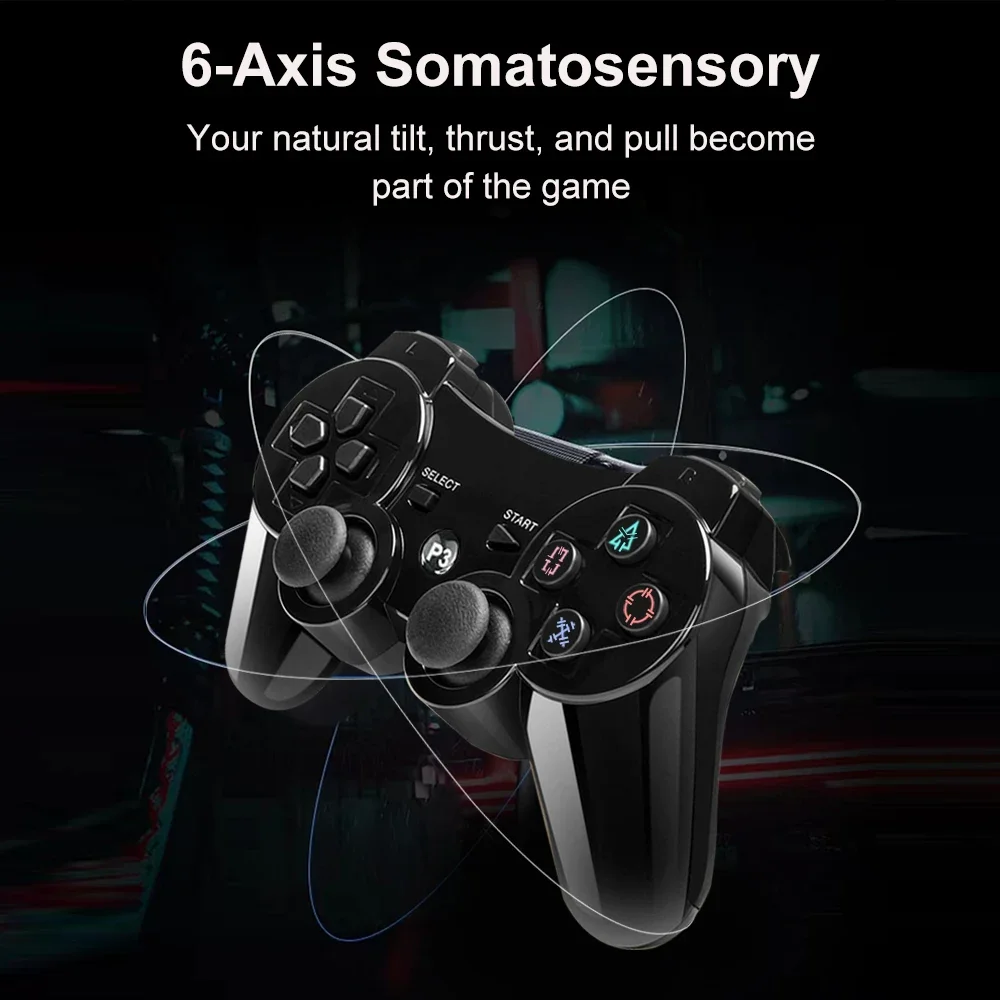 Voor Sony Ps3 Controller Ondersteuning Bluetooth Draadloze Gamepad Voor Play Station 3 Joystick Console Voor Ps3 Controle Voor Pc