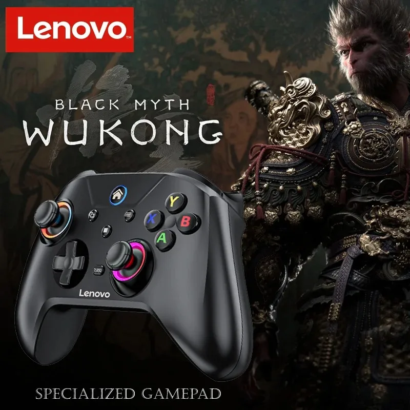 

Lenovo S02 Gamepad Wireless Bluetooth RGB Controller for Switch OLED/Switch Lite/PC/Mobile Multi-Function Joystick Game
