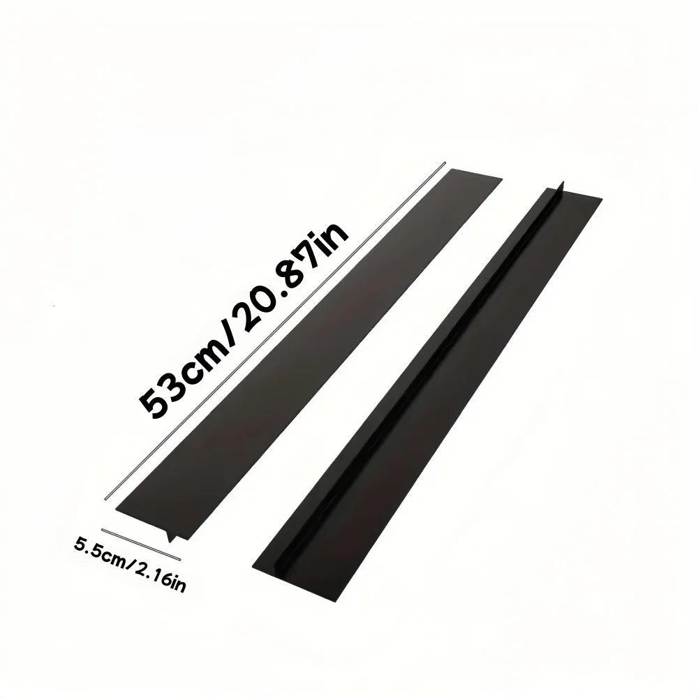 2/1Pcs Silicone Gap Sealing Strip for High Temperature Kitchen Waterproof Anti-Fouling Sealing Spaces Durable Soft Cover Tools