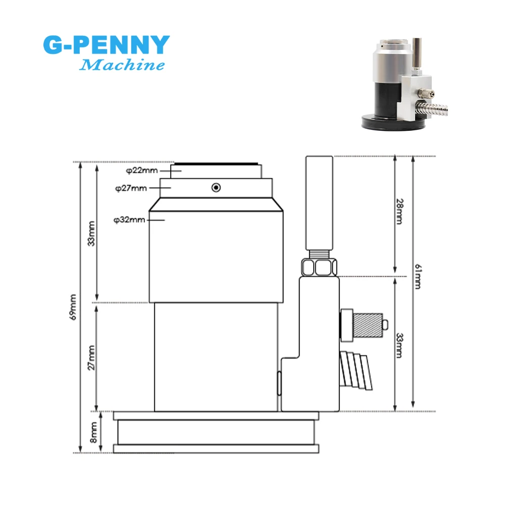 DDY02 High Precision Automatic CNC Z Axis Tool Press Sensor Tool Setting Gauge Engraving Machine Accessories NO NC switch