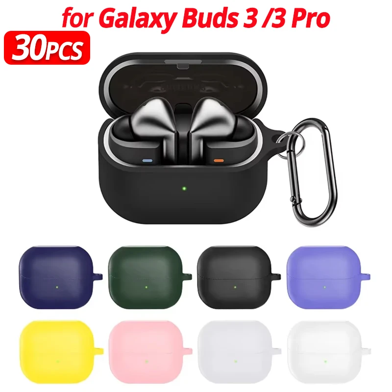 1 حزمة سيليكون حامي الحال بالنسبة لسامسونج غالاكسي براعم 3 3 برو الغطاء الواقي لسامسونج Buds3 براعم 3Pro سماعة الوفير