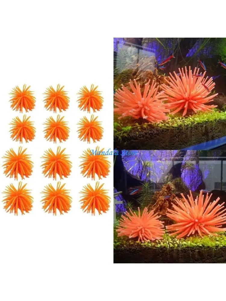 

U2JC FishTanks Landscape Sea Urchin Aquarium Sinkable Plant Landscaping Decoration