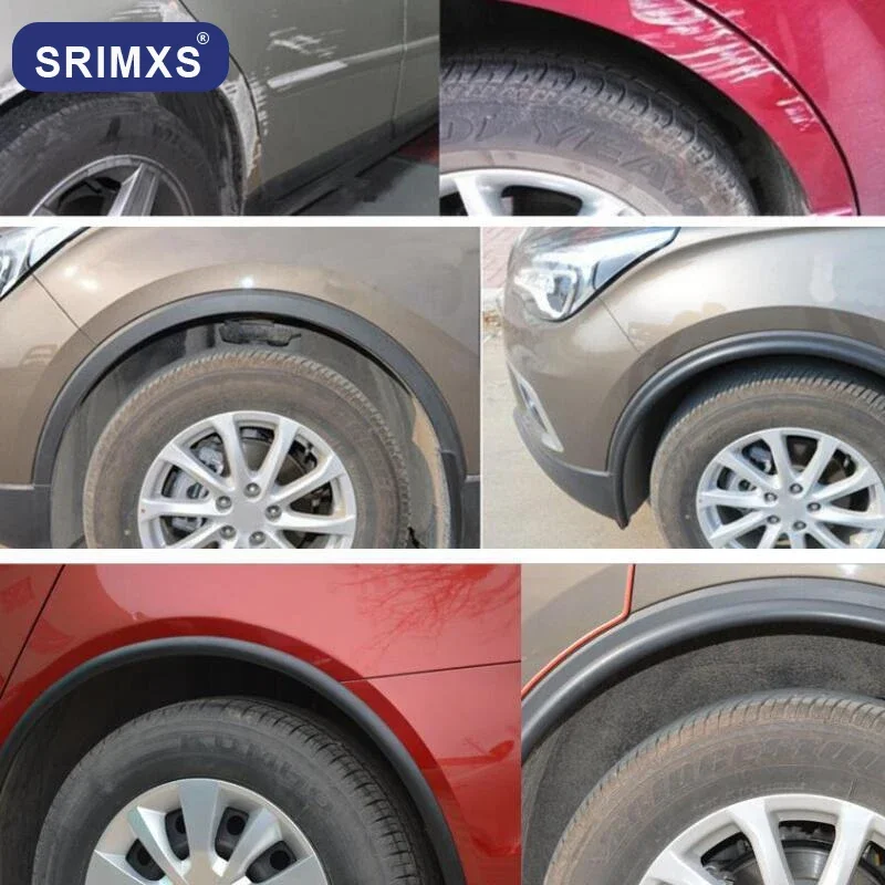 Universal Car Fender Flares Arches Wing Expander Arch Eyebrow Auto Mudguard Wheel Lip Body Kit Protector Cover Mud Guard