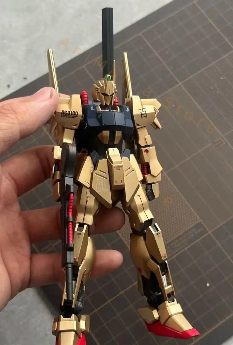 WMH Hyaku Shiki MSN-100 Plating HG1/144 Assemblagemodel Kit Collectible Aangepaste Robot Actiefiguren Speelgoed Ornamenten Gift