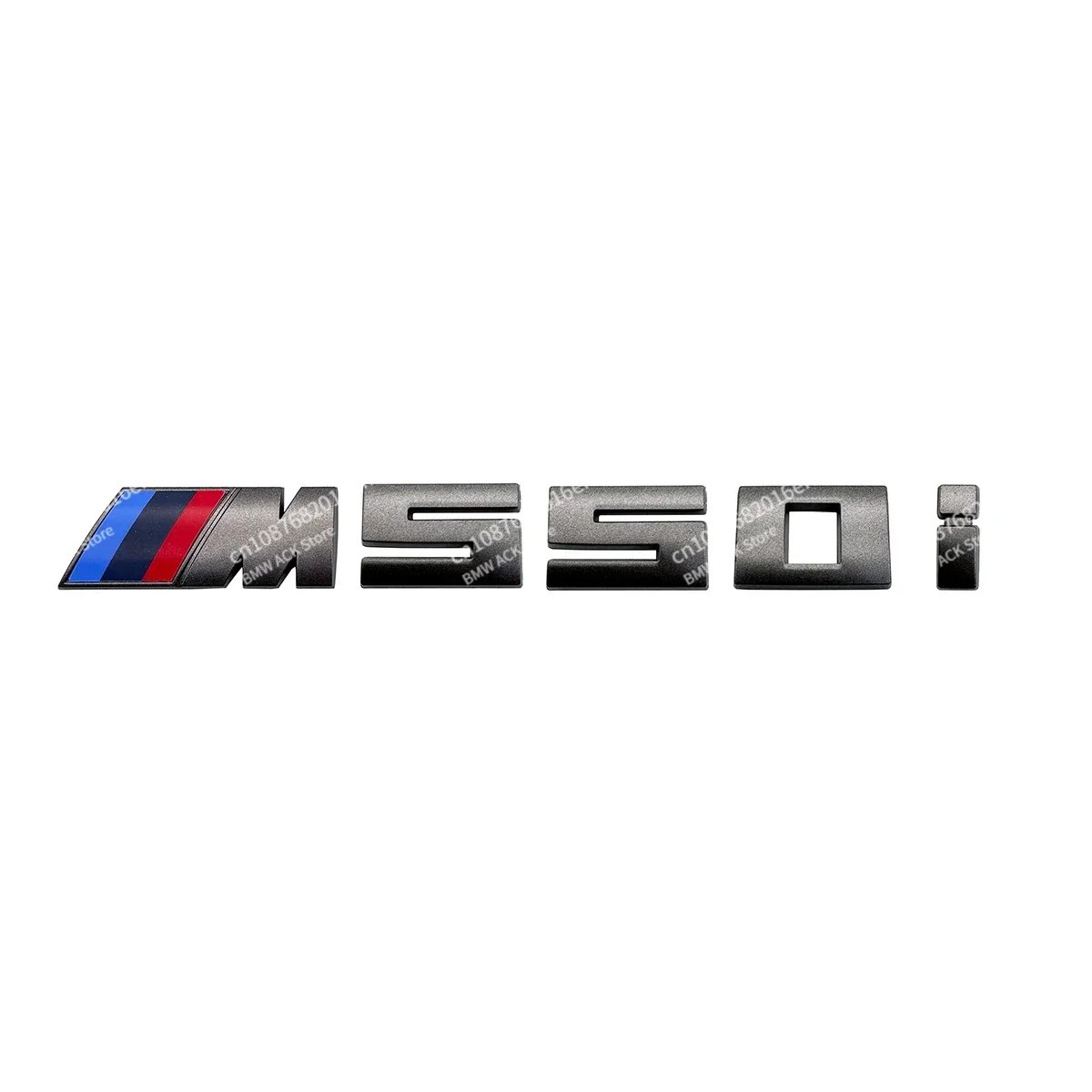 Graue 3D-Abzeichenbuchstaben für BMW 1 2 3 4 5 7 Serie M 135 140 145 235 240 340 440 550 i d 760Li Kofferraumabzeichen-Emblem Zubehör