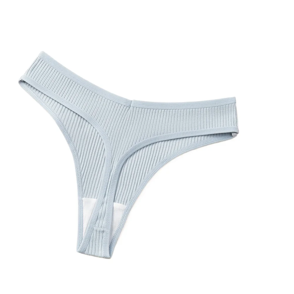 Modne, seksowne majtki stringi, miękkie i wygodne, nowe stringi damskie, majtki z bawełnianego sznurka.