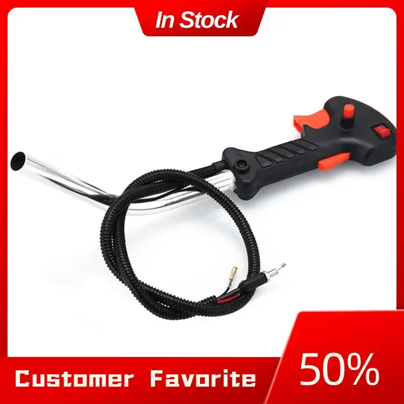 

AT03 Top Tube Handle Throttle Trigger Cable Aluminum String Trimmer Parts Accessory Brushcutter Control Switch Garden Supplies