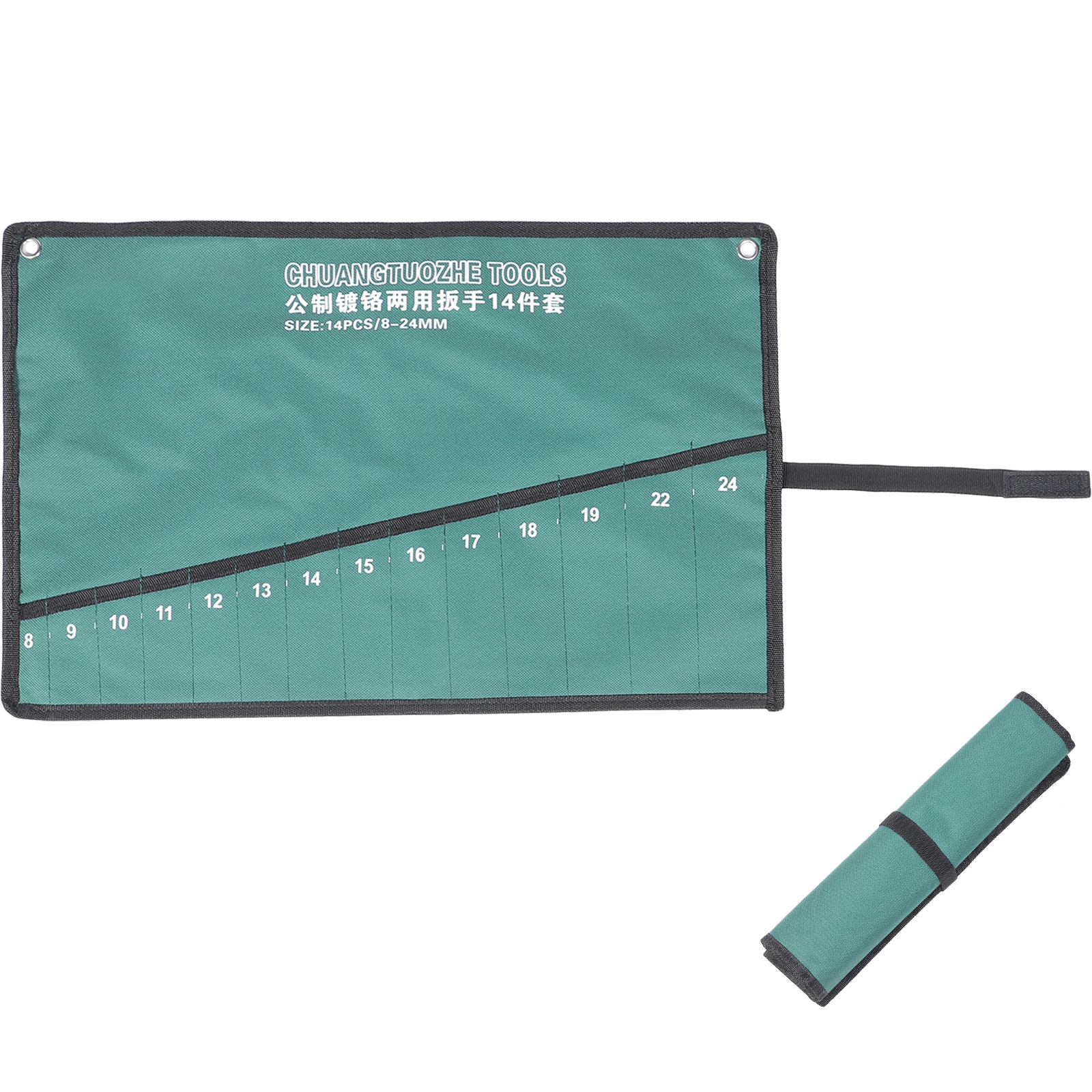 

s Wrench Bag Oxford Electrician Tool Kit Cloth Electrician Toolkit Foldable Repair ganizer Storage Pouch Gardening Supplies
