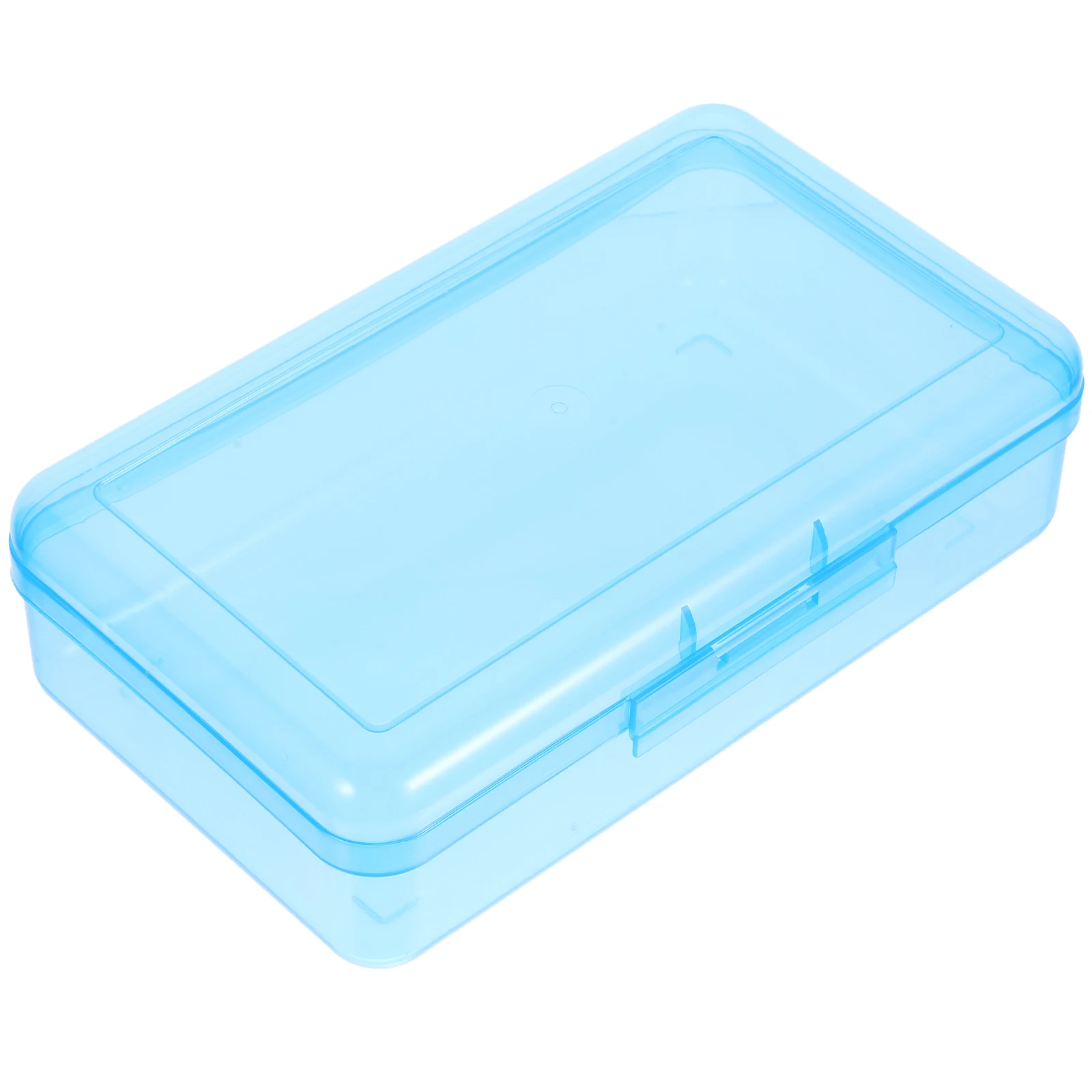 Transparent Pencil Case Multifunction School Plastic Holder with Compartments Cases