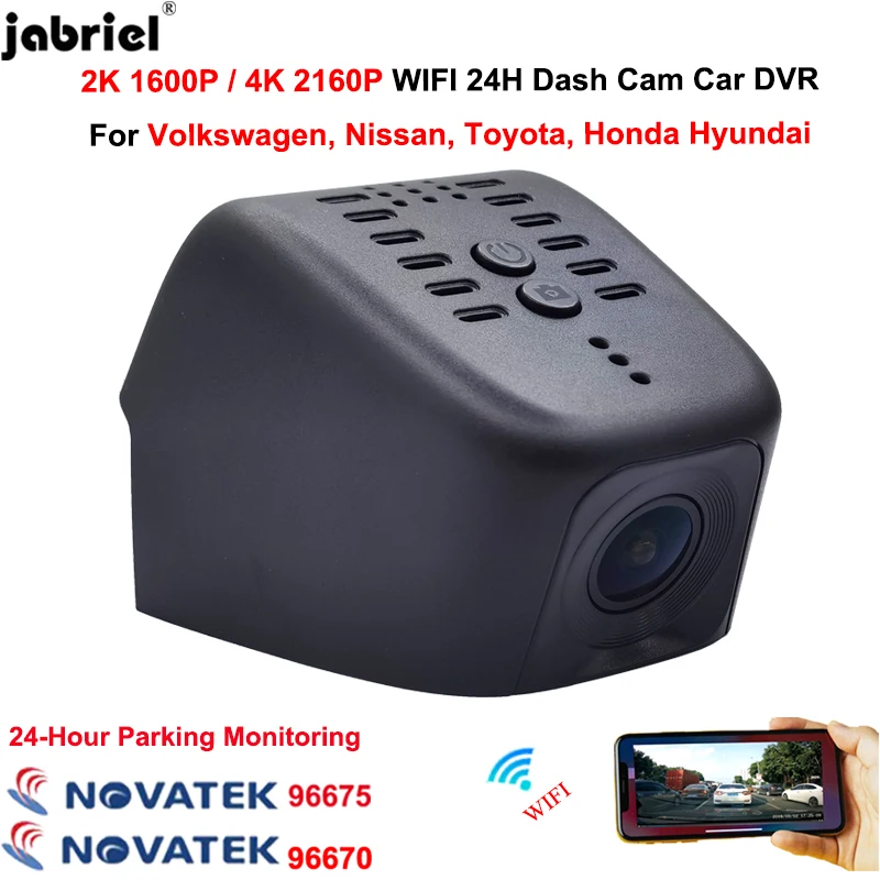 

2K 4K Car DVR for vw for Toyota for Hyundai for Nissan qashqai j11 j10 juke x trail t31 t32 tiida note Primera Dash Cam Camera