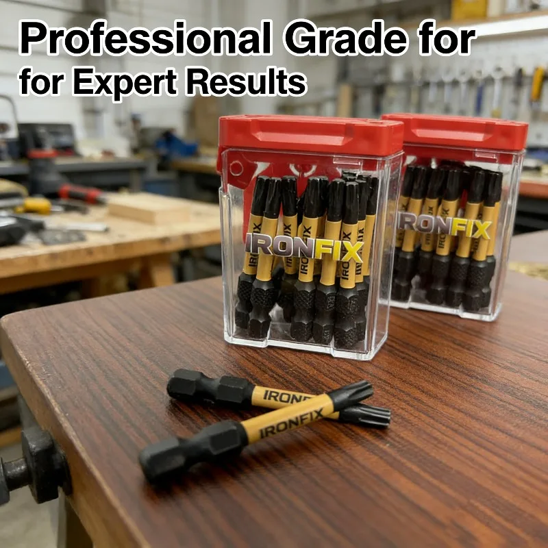 High Quality 20pcs T25 Screwdriver Bits Set For Electric Drill Driver Tool Kit Box Storage Hardware Accessories - view 2