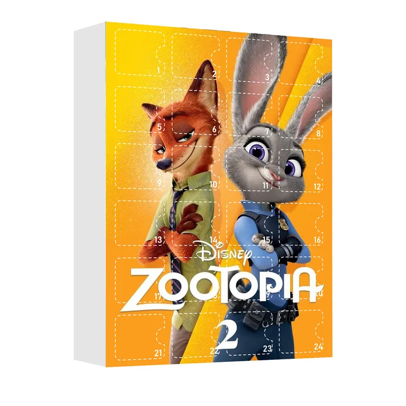 New Christmas Zootopia2 Acrylic Pendant Trend Cute Toy Bags Decorated With Acrylic Flat Style Pendant Christmas Hot Gifts