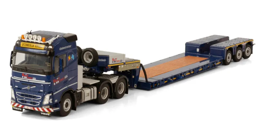 

Alloy Model Gift WSI 1:50 Scale VO LVO FH4 6X4 Low Board Trailer Transport Truck Vehicle Diecast Toy Model,MAXTRANS 01-3701