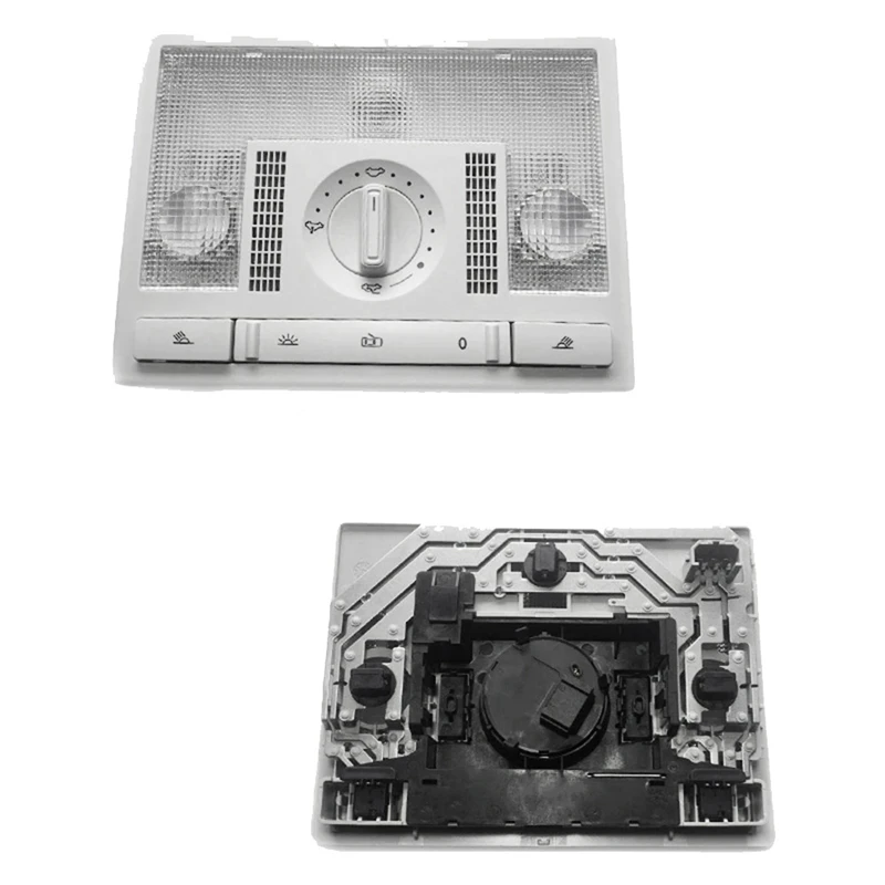 Car Front Console Roof Reading Light 6Q0947613A For VW Polo 9N Touran 02-10 Seat Leon Altea Dome Light Ceiling Lamp
