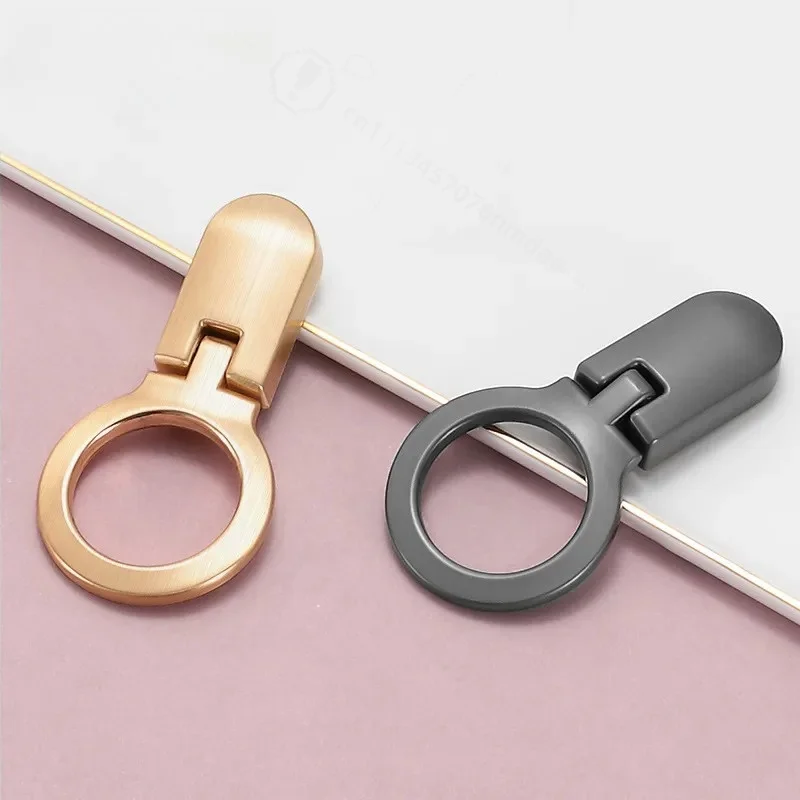Yijia Round Small Hole Gold Drawer Handle Wardrobe Door Extended Solid Hardware Knob Pull Cabinet Furniture Accessories