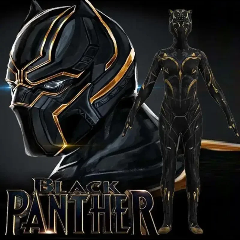 Black Panther Wakanda Forever superhero Black Panther Shuri cosplay costume jumpsuit bodysuit Halloween costume for women