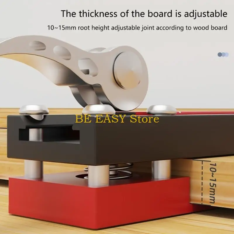 E28F أداة تركيب انحياز قابلة للتعديل مزدوجة النطاق معدات النجارة لوحة تركيب أداة لوحة الحائط #4