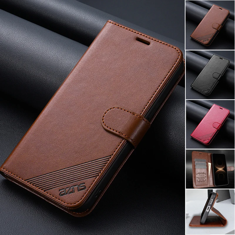 EUCAGR Business Wallet Magnetische weiche TPU-PU-Lederhülle für Xiaomi Redmi Turbo 5 Max/Redmi Turbo5Max Halter stoßfeste Abdeckung