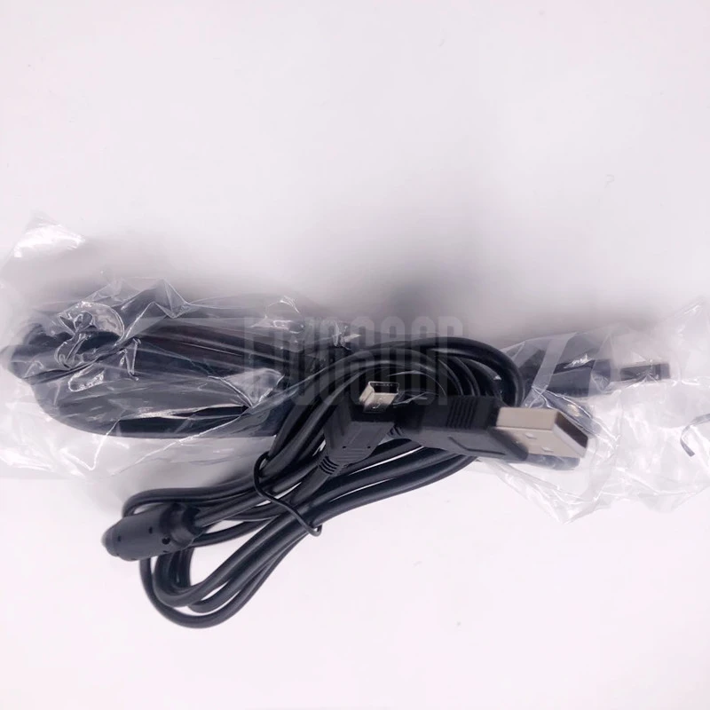 500pcs 1.8m USB Charge Cable for PS3 Wireless Controllers with Magnetic Ring Charging Cord Wire