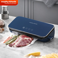 Morphy Richards Vacuum Sealer Home Automatic Food Plastic Sealer Upgrade 80Kpa Multi-Mode Portable Cutting Packaging Machine