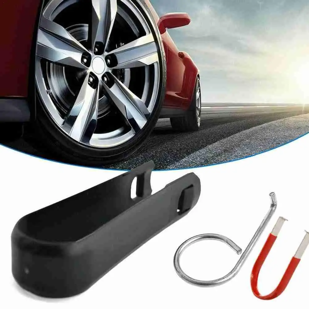 3 Pcs Wheel Lug Bolt Nut Center Cap Removal Tool Motors Tire Screw Cap Extractor Car Tire Cap Puller Tool for VOLKSWAGEN Audi