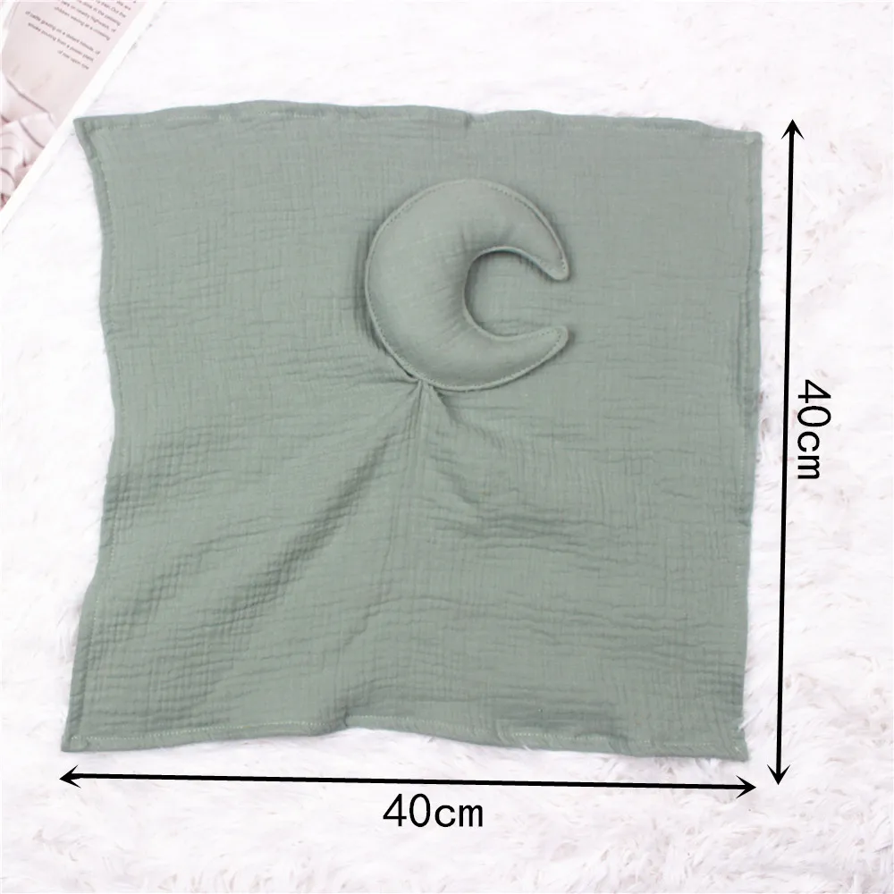 Soft Muslin Baby Lovie Comforter Blanket with the Star - Cute Newborn Gift