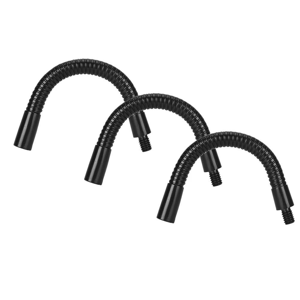 

3pcs Alloy Bendable Mic Stand Holder Hose Desktop Extension Rod Compatible with Phone Camera Desk Mic Stand Devices
