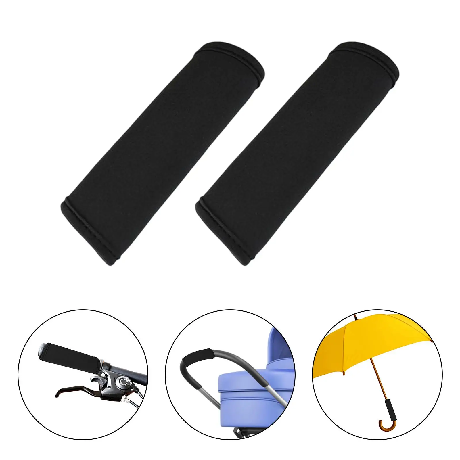 Uniwersalny pokrowiec na kierownicę wózka dziecięcego, wodoodporny nylonowy ochraniacz, chłonny rękaw na kierownicę, akcesorium do wózków dziecięcych.