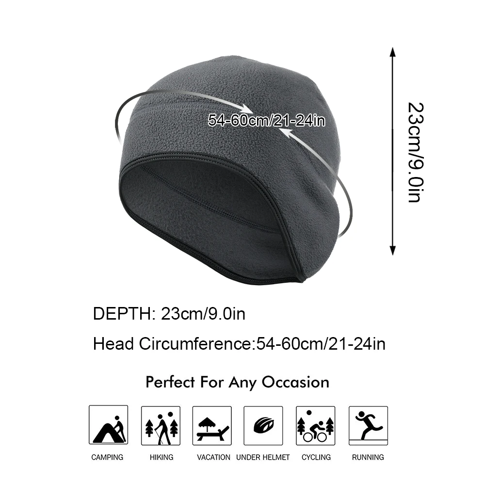 Winter Sport Caps Running Hat Skiing Snowboard Cycling Warmer Hats Thermal Windproof Ear Cover Hiking Camping Soft Cap Men Women