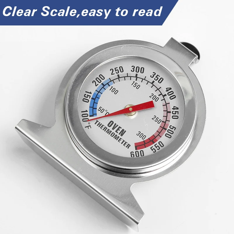 Hot selling oven Thermometer BBQ Baking 2-Inch Dial Classic Series  Stainless Steel  kitchen thermometer