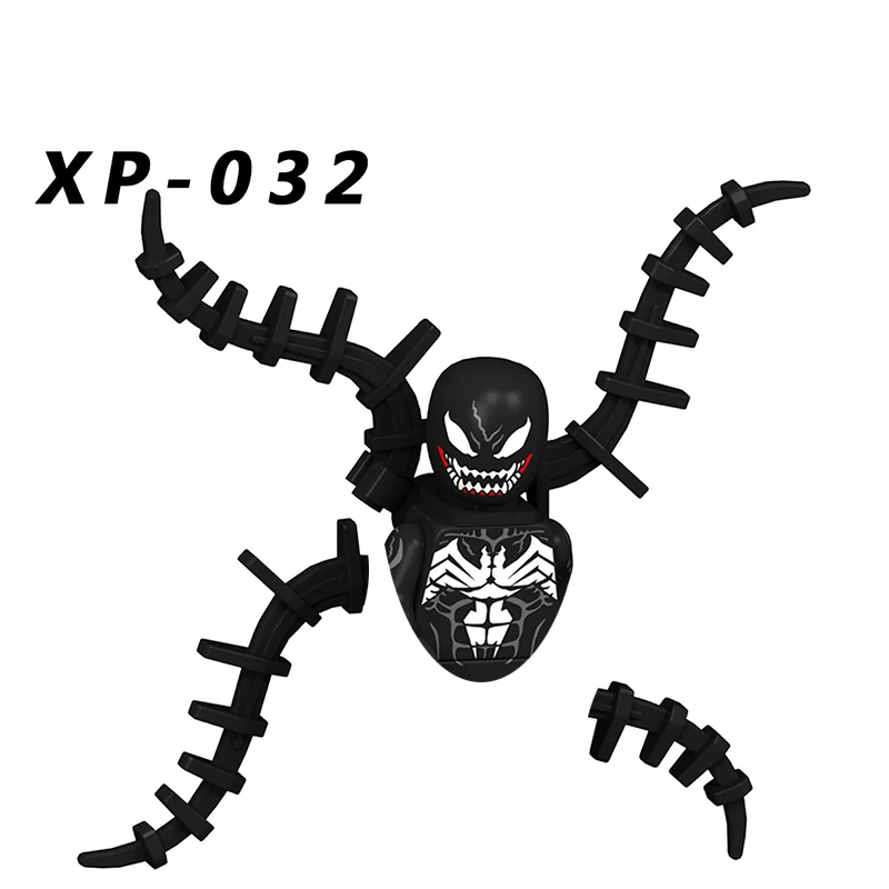 XH1616 Venom Deadpool Toys Bricks TV1017 Toys Gifts For Bricks Mini Action Figures Building Blocks Minifigures For Gifts Adults