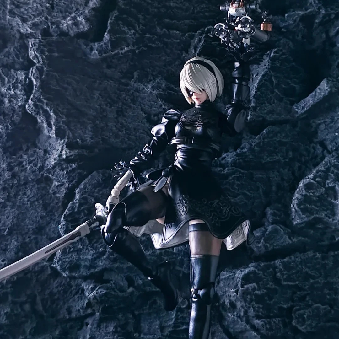 Pa Reform Nil Mechanical Era 2B Movable Doll Hand-Made Animation Model Collectible Action Figure for Toys And Hobbies