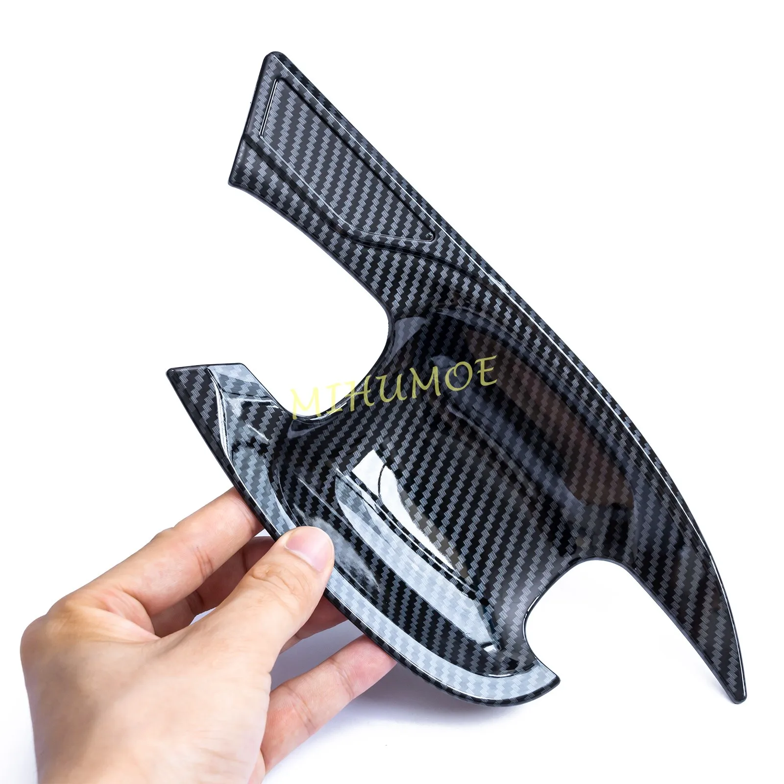 For Subaru Outback 2021 2022 2023 2024 2025 Carbon Fiber Car Door Handle Strip Cover + Bowl Cup Surrounds Trims Accessories view 5