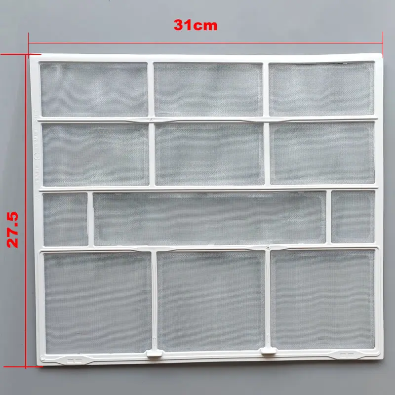 Customized Air Conditioner Flter Size 35.3X29cm 2pcs/sets for GREE 1P/ 2P / Lvjiayuan/Cadiz Home Appliance Parts