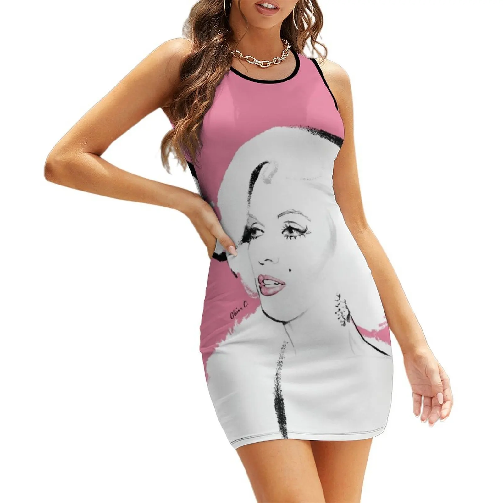 

Madison square garden Sleeveless Sundress Summer women's clothing Women's summer dresses clothing women summer 2025