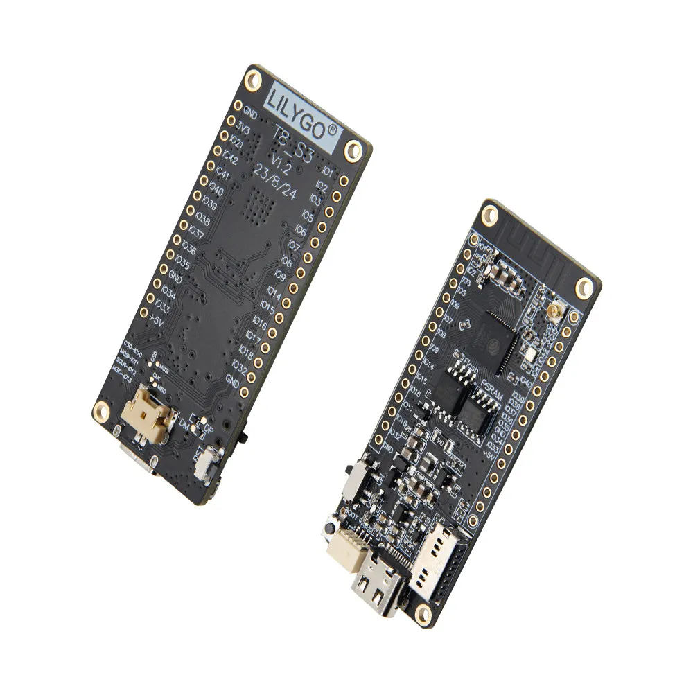 LILYGO T8 ESP32-S3 Board 8MB PSRAM TF Card Slot 3D Antenna WiFi BLE Module High Performance for Arduino IoT Wireless Project