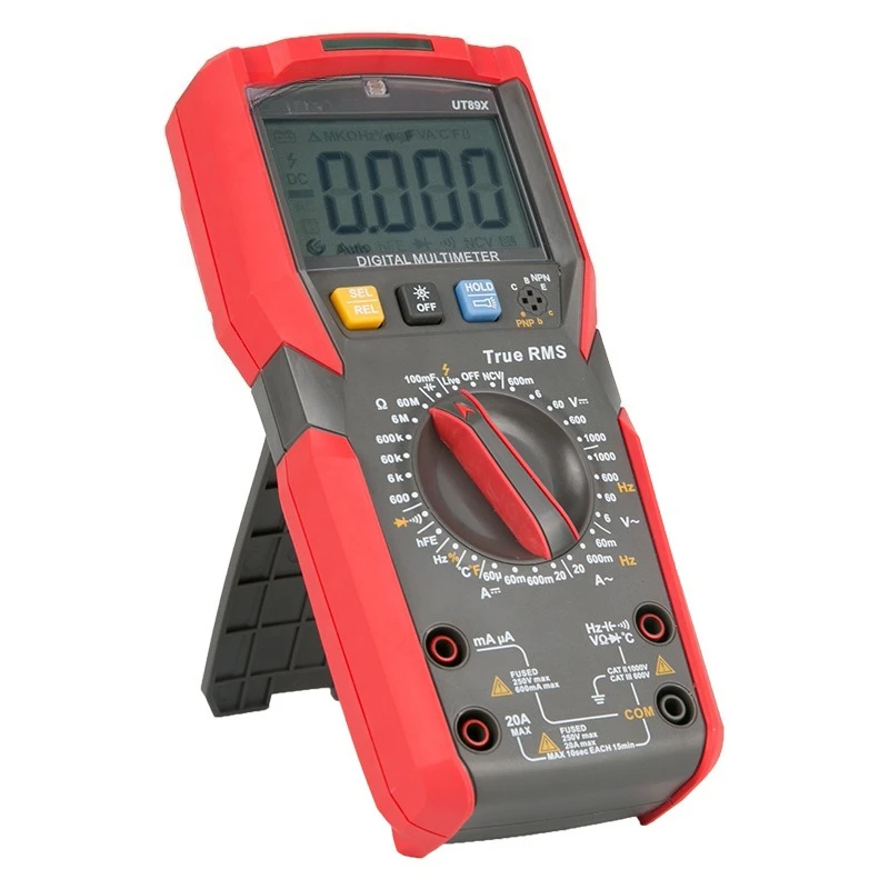 

UT89X digital multimeter multi-meter full protection electrician anti-burn zero wire live wire detection