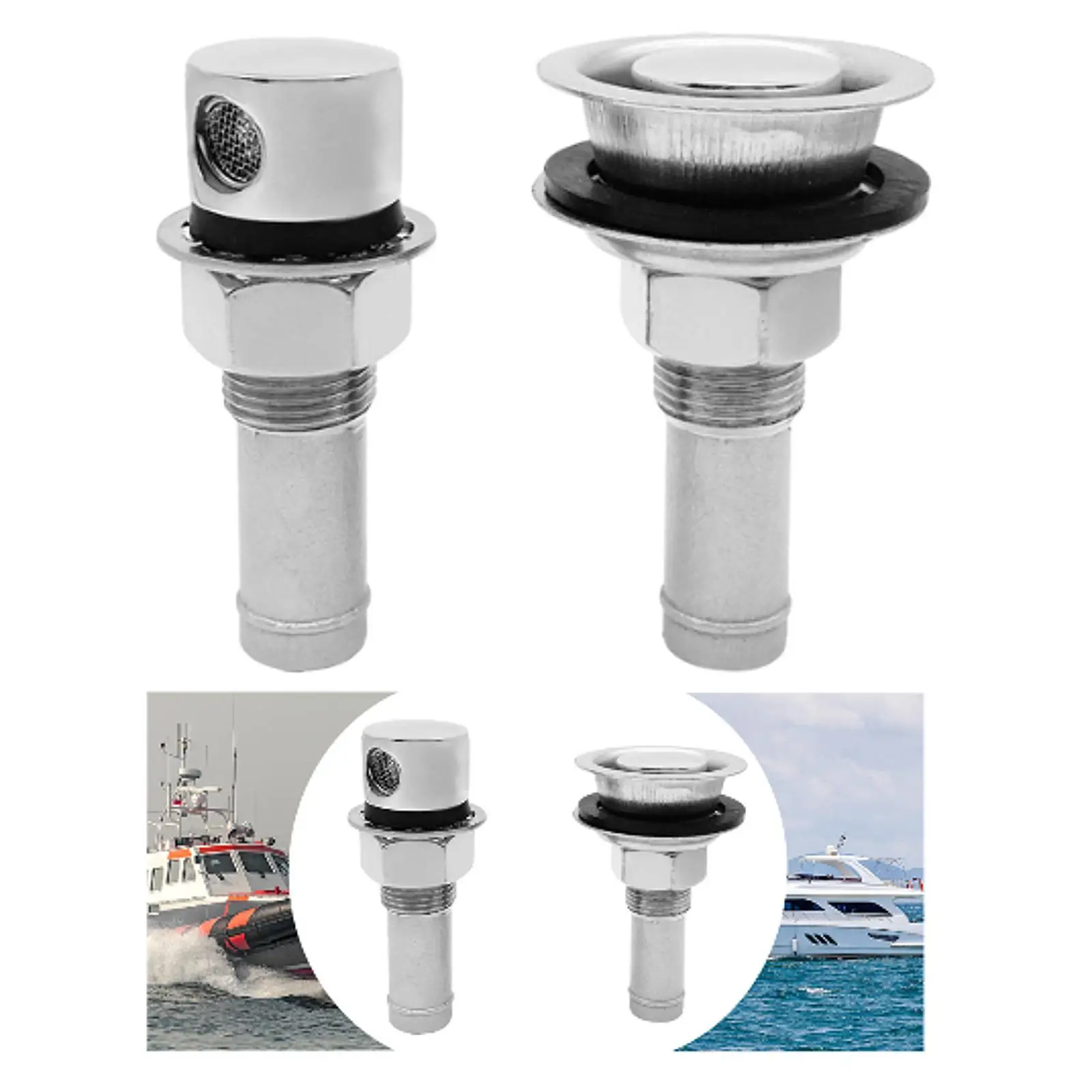 

Аппаратный фитинг для вентиляции морского топливного бака, прочный сапун топлива для лодки, портативный аксессуар для морской лодки