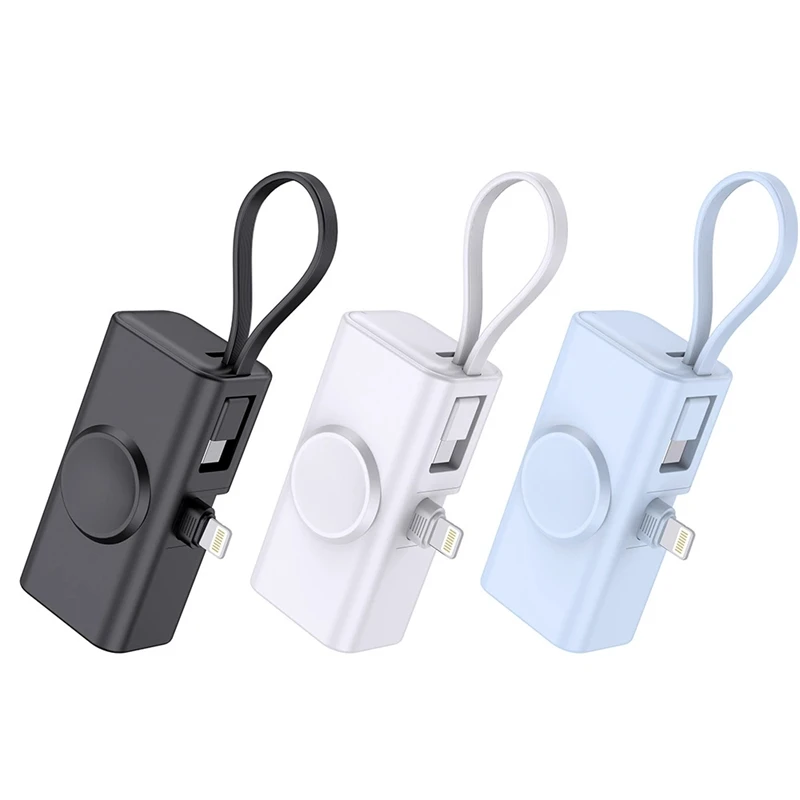 Super Mini Power Bank 5000mAh Magsafe Wireless Charging for iWatch Apple Watch Charger Powerbank for iPhone 16 Macsafe Charger