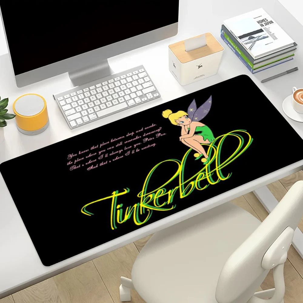 Cute T-Tinkerbell-L Art Mousepad Mousepad New Arrivals Large Gaming Mousepad L XL XXL Gamer Mouse Pad Size For Keyboards Mat